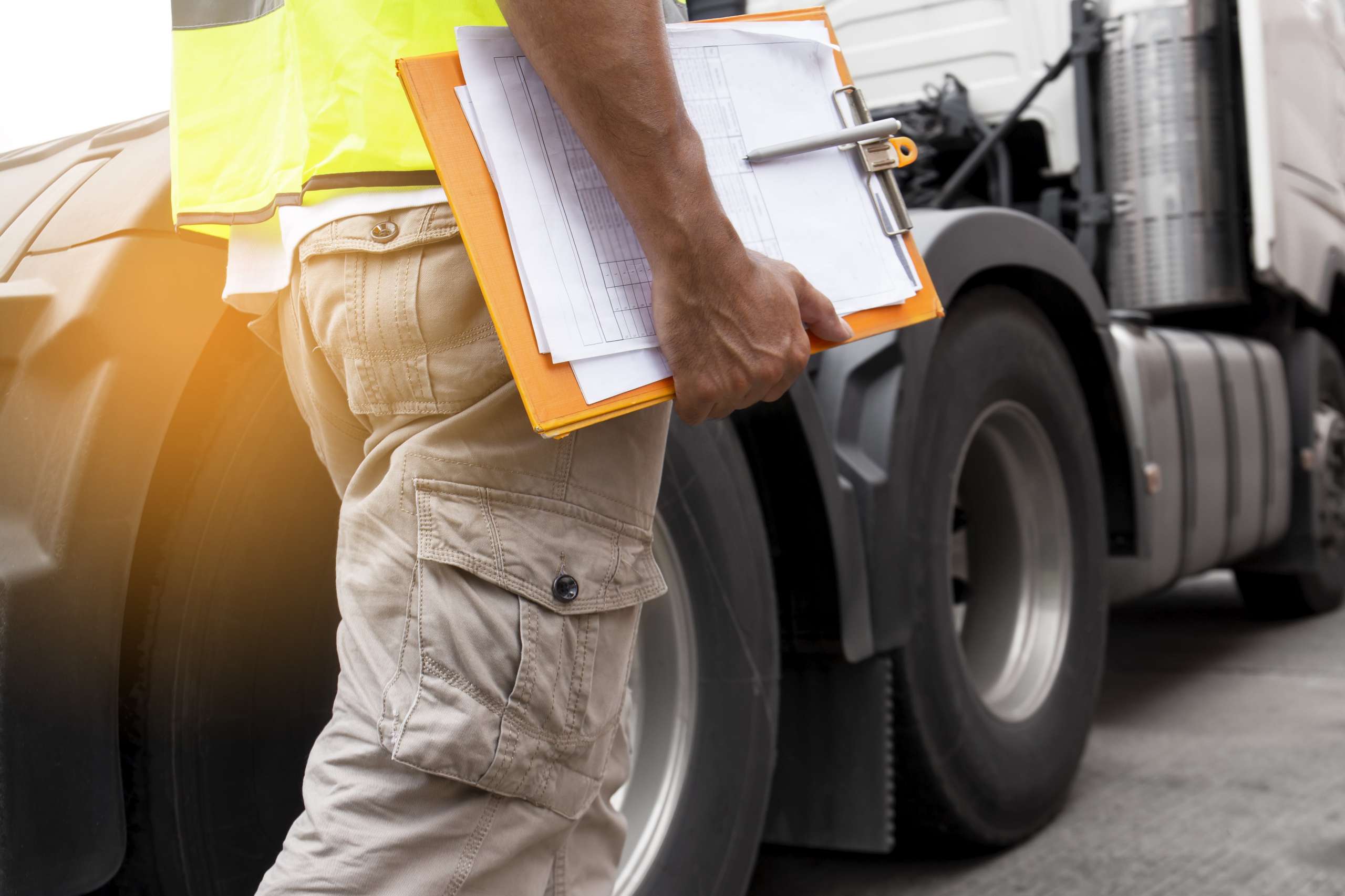 Réparation et l'inspection des camions commerciaux