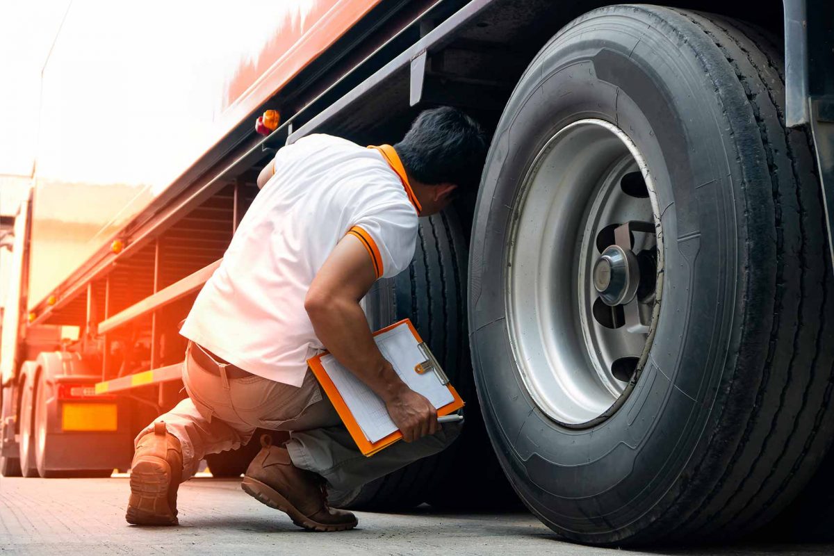semi-truck inspection